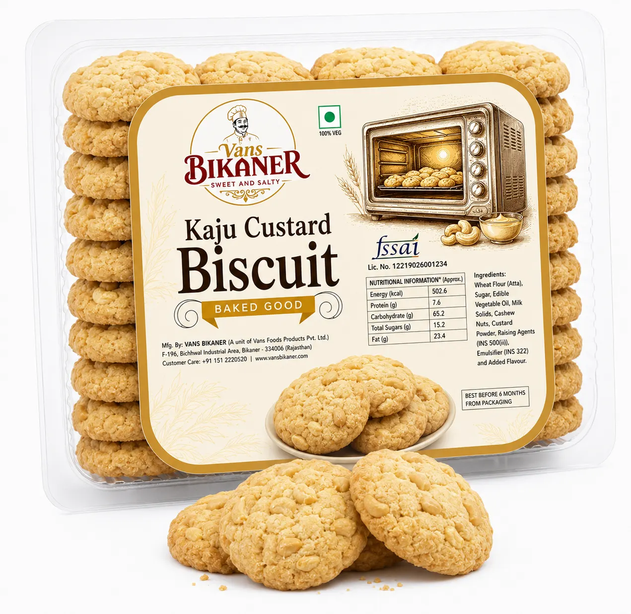 Kaju Custard